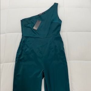 BRAND NEW emerald satin jumper